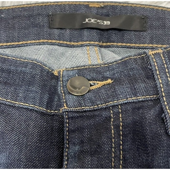 Joe's Jeans Womens Capri Turn‎ up Hem Size 25 Blue Denim Cropped Genevieve - Picture 4 of 6